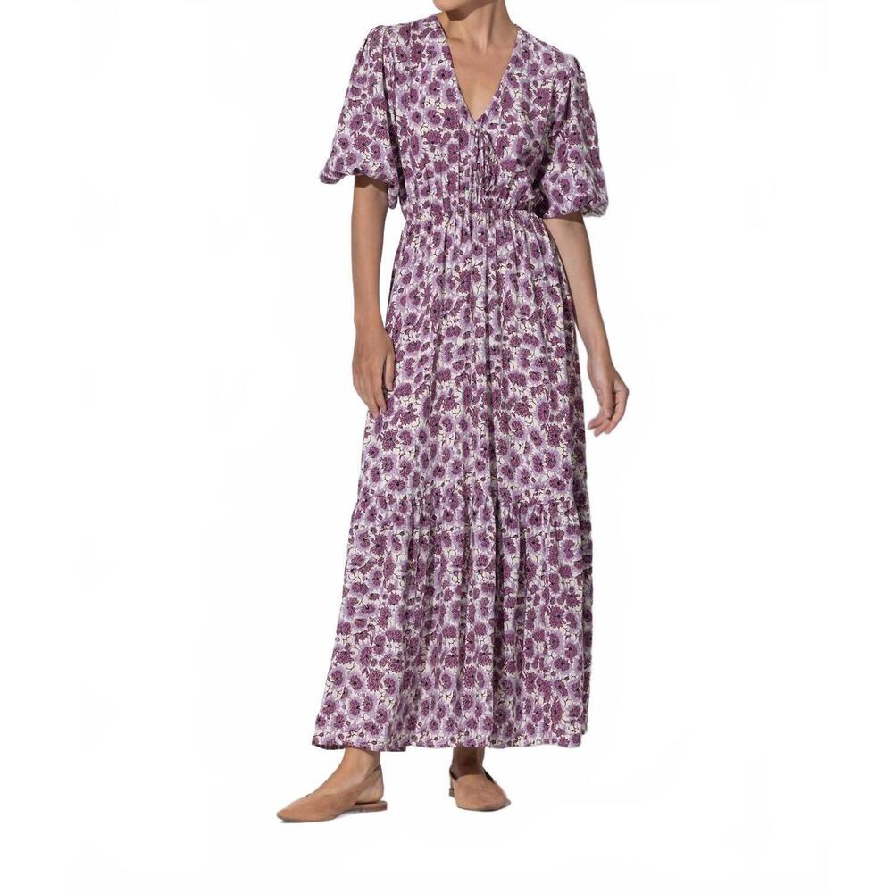NEW LUSANA rose dress in hana